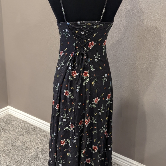 Vintage 1990s Whitney Collection Floral Maxi Dress - Picture 4 of 5